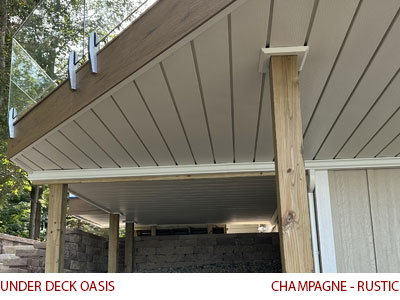 Under Deck Oasis Champagne