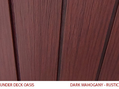 Under Deck Oasis Dark Mahogany