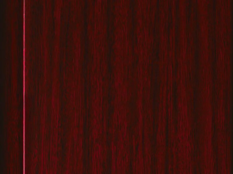 Dark Mahogany woodgrain finish sample
